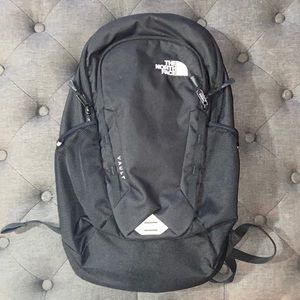 Black north face vault backpack